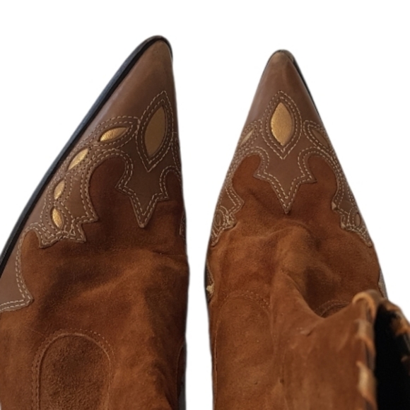 Antonio Melani- Western Ankle Boots - Picture 6 of 12